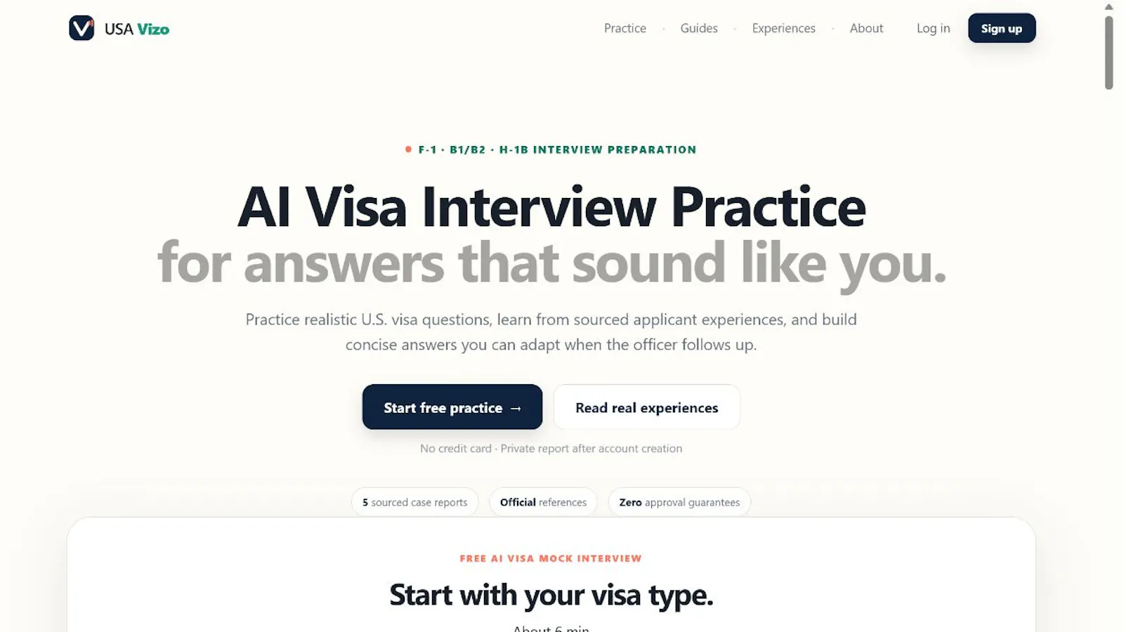 USAVizo screenshot 2