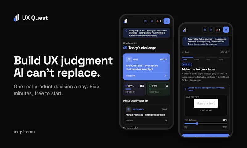 UX Quest screenshot 1