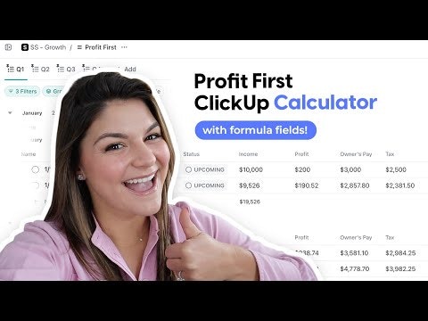 Profit First ClickUp Template gallery image