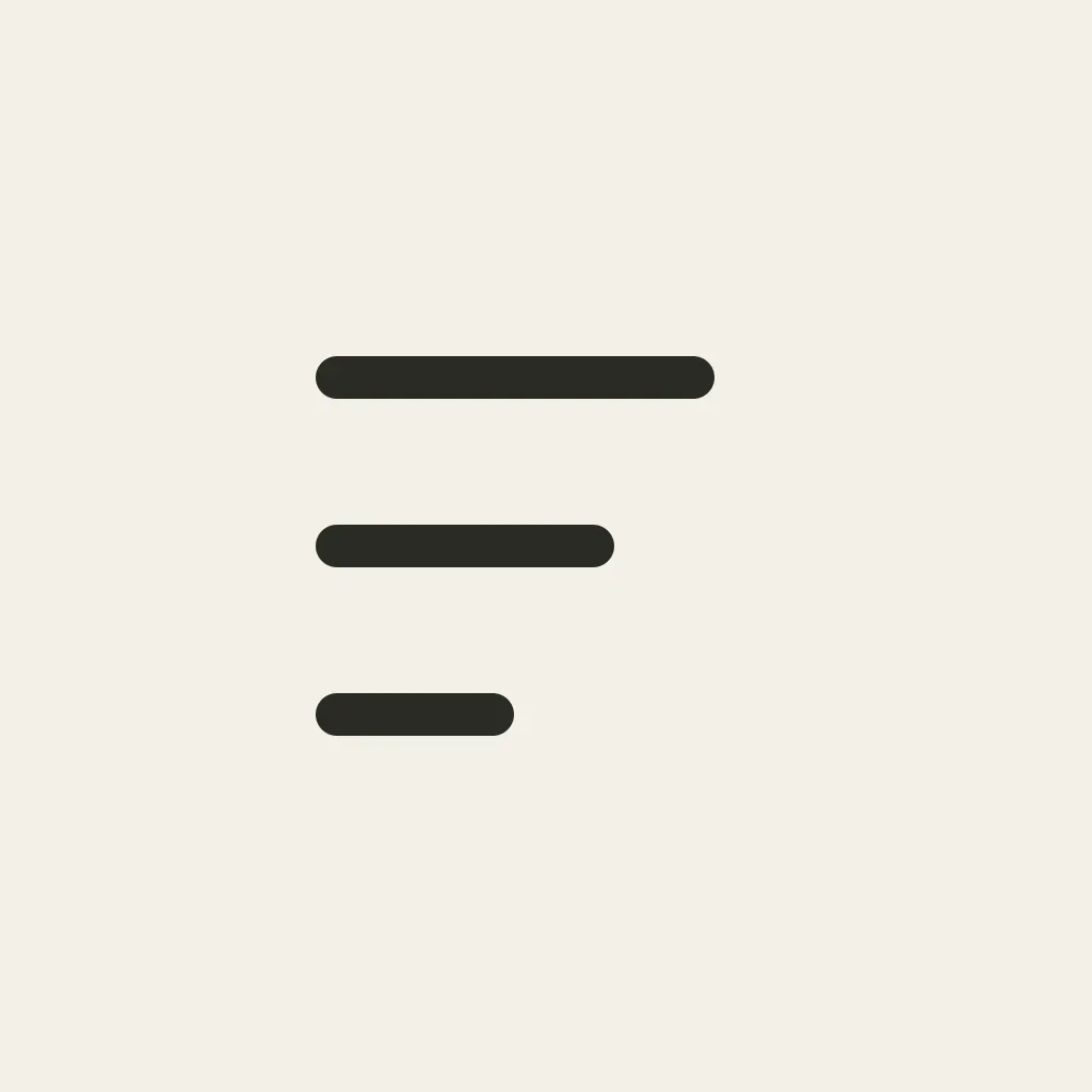 Fewer: Minimal Home Screen