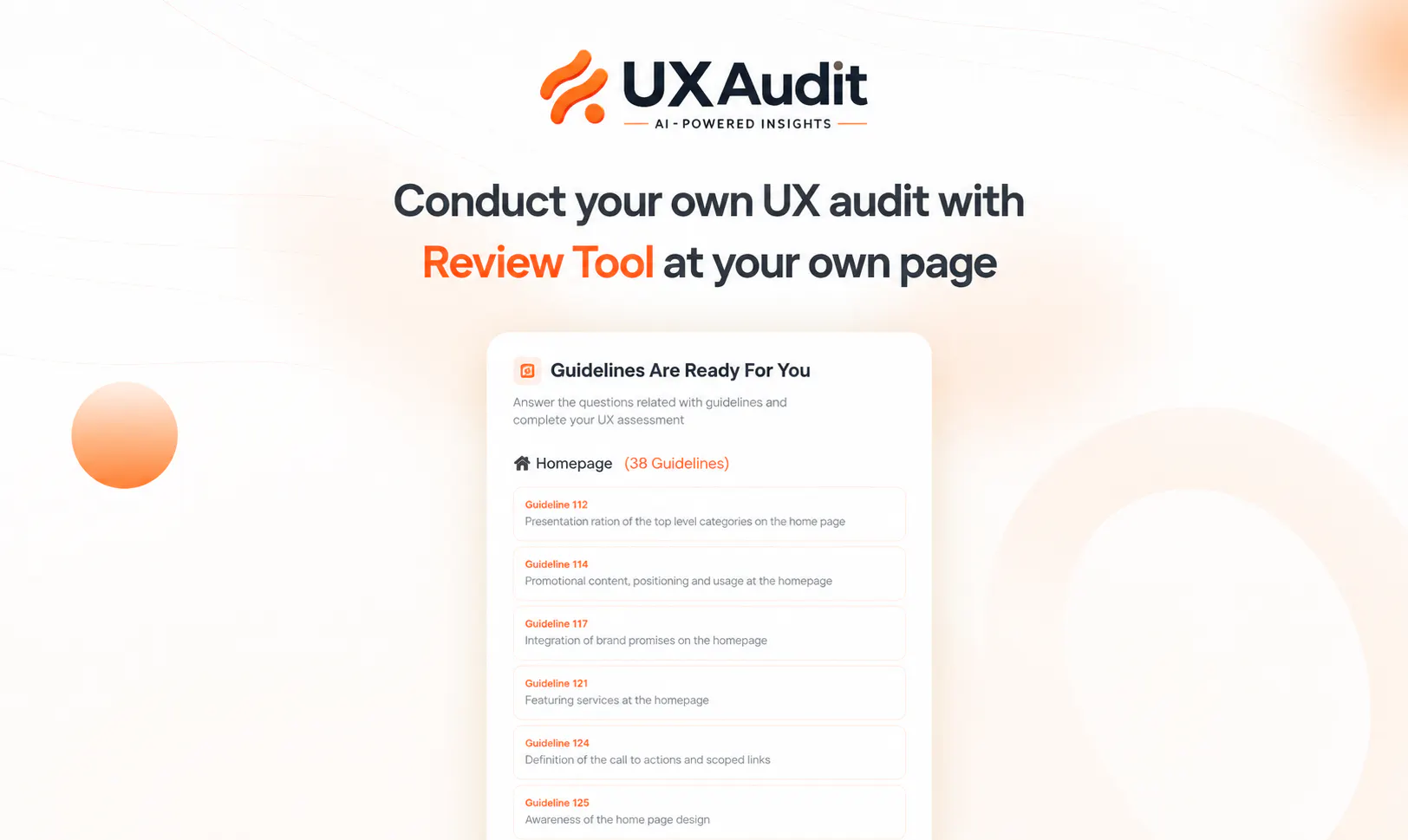 UXAuditTool gallery image