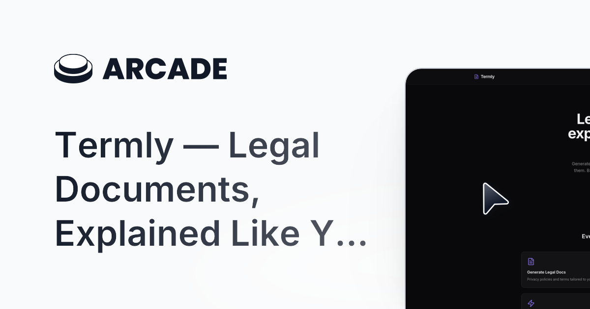 Termly — Legal Documents Generator gallery image