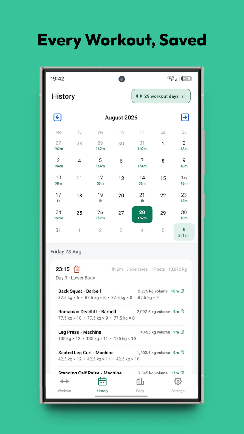 TrrackFit screenshot 6