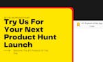 Get #1 On Product Hunt image