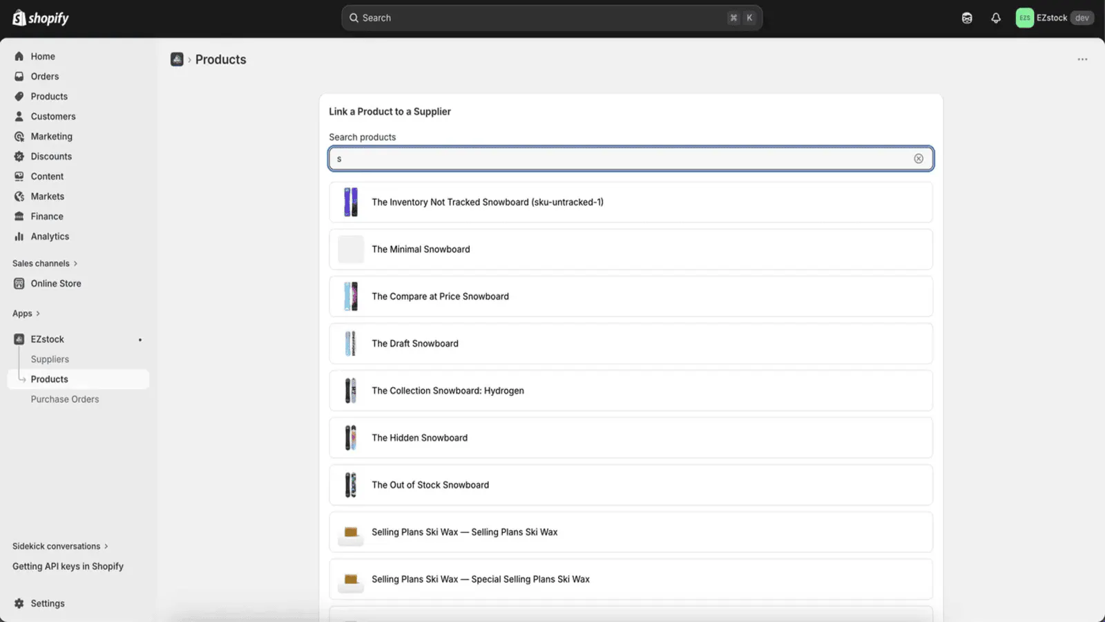 EZStock ‑ Inventory & Purchase Orders gallery image