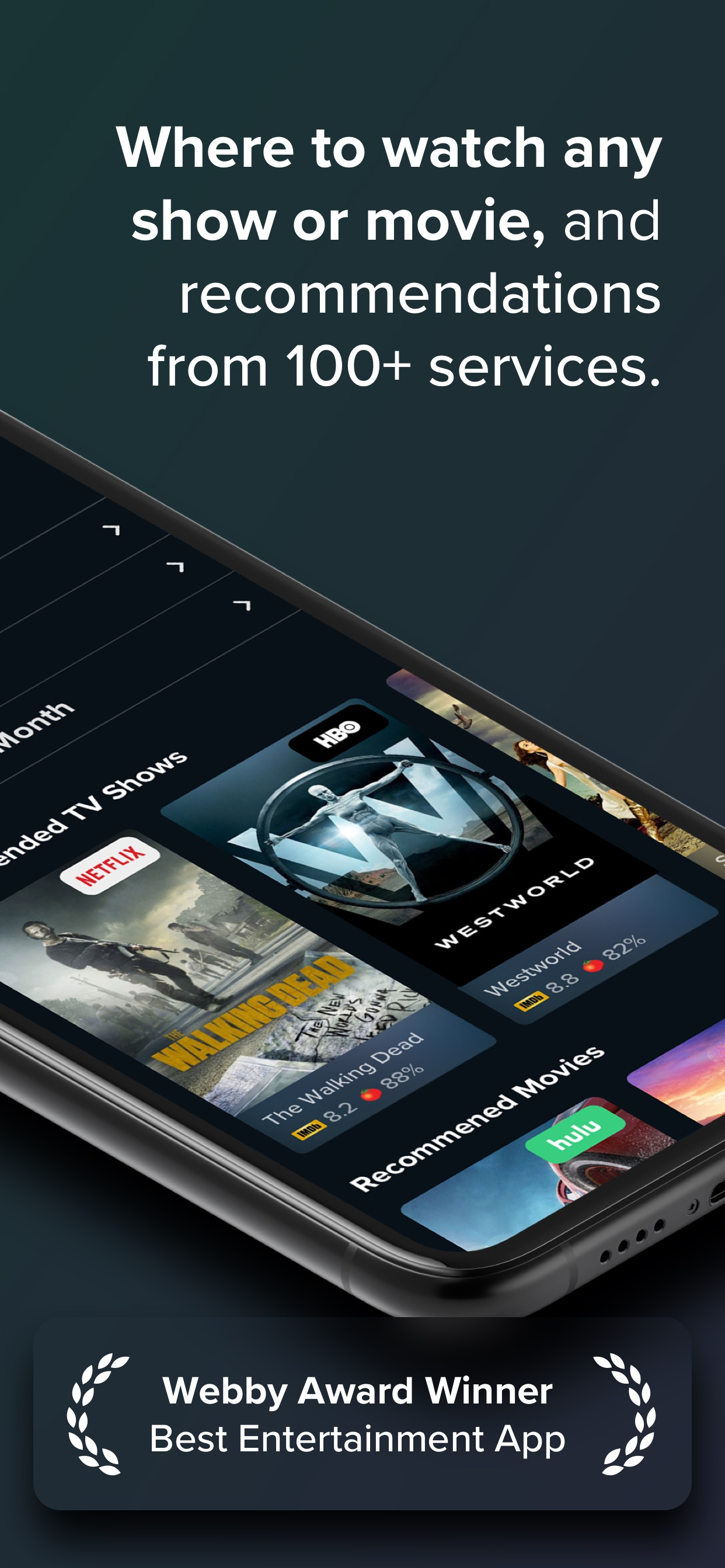 Reelgood Streaming TV and Movie Tracker Image