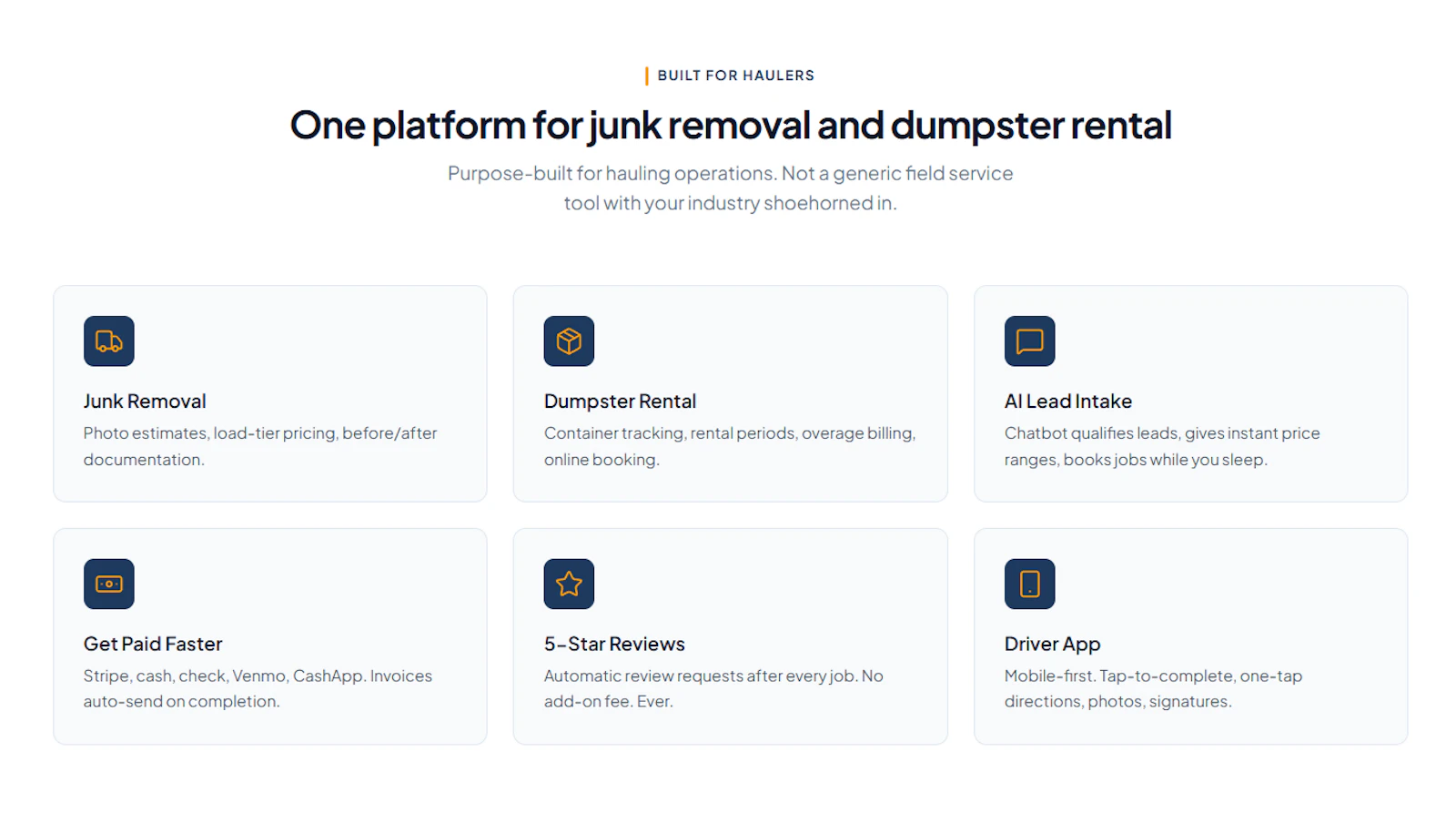 HaulHQ screenshot 4