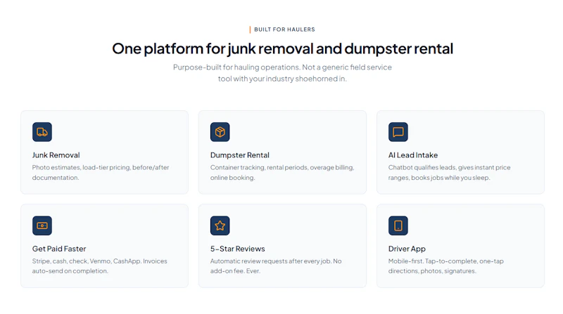 HaulHQ screenshot 4