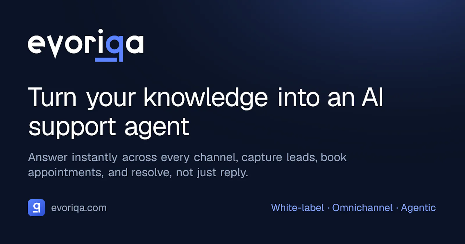 Evoriqa screenshot 1