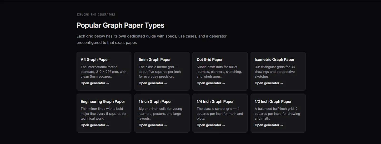 Printable Graph Paper screenshot 3