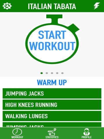 Italian Tabata - Timer Workout gallery image