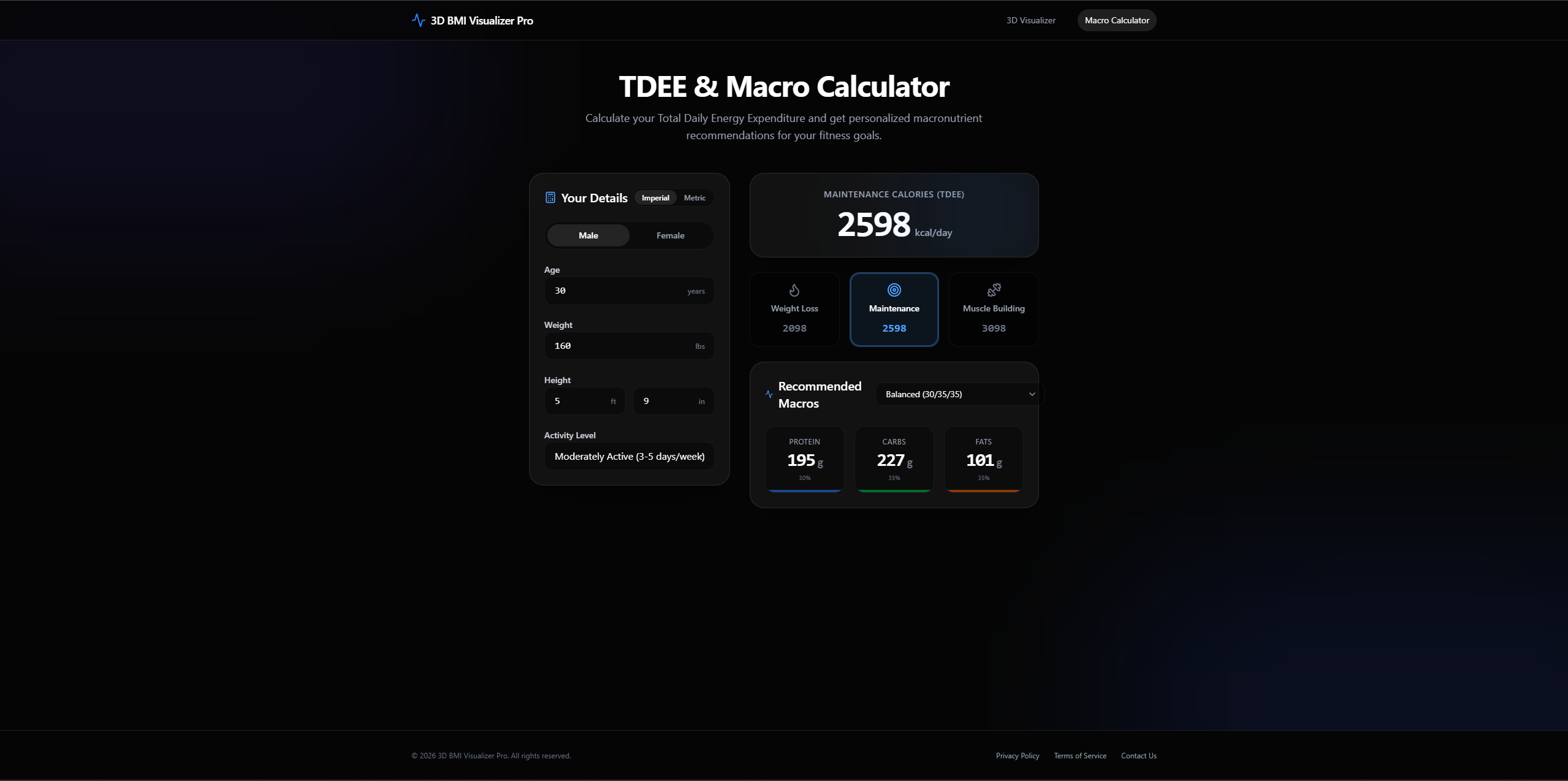 3D BMI Visualizer Pro gallery image
