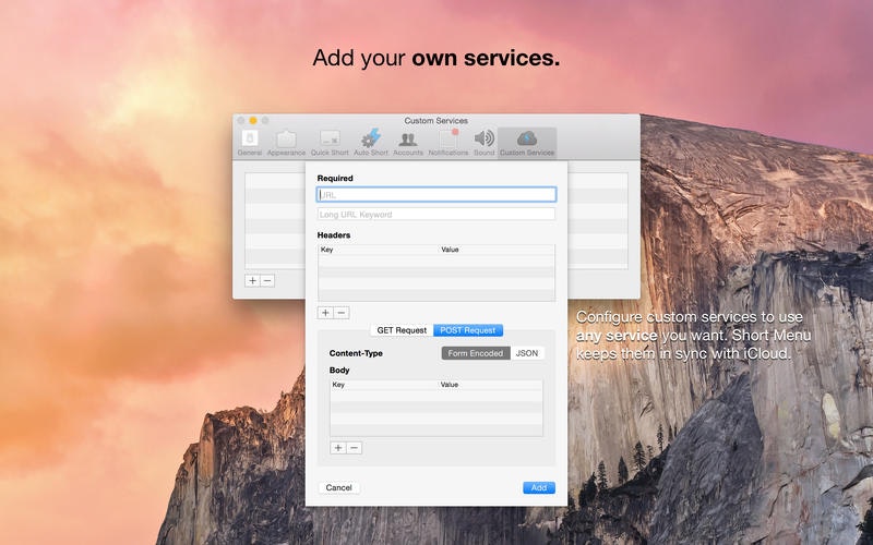 Short Menu gallery image