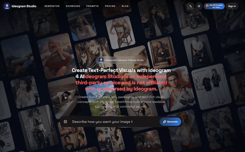 Ideogram Studio screenshot 1