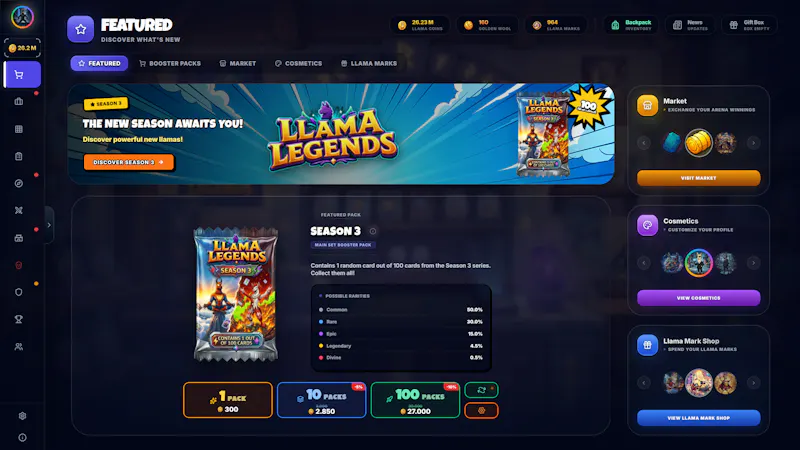 Llama Legends screenshot 2
