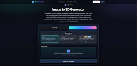 3D Generator — Prompt to 3D in Seconds gallery image