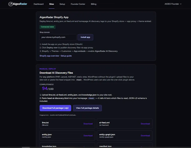 AigeoRadar screenshot 5