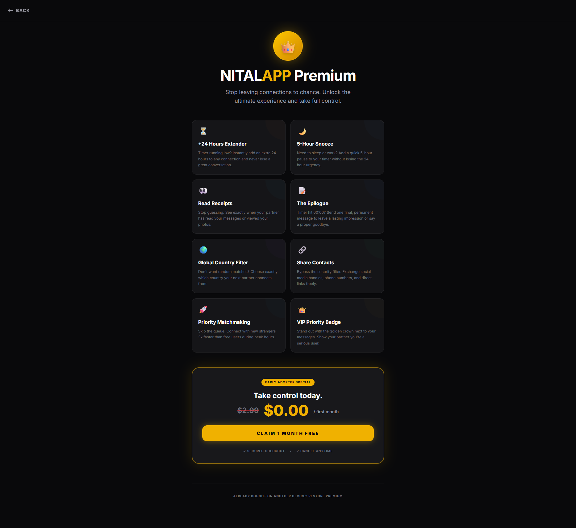 Nital app gallery image