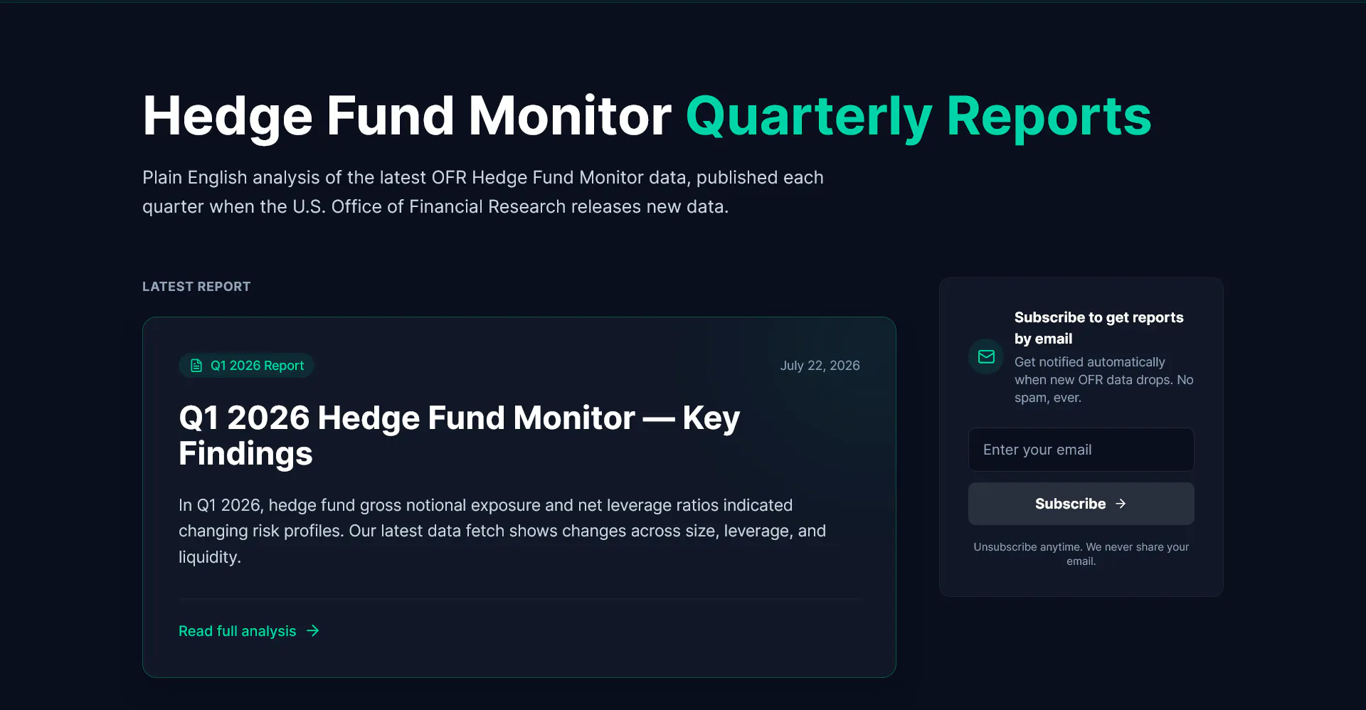 HedgeFund Monitor gallery image