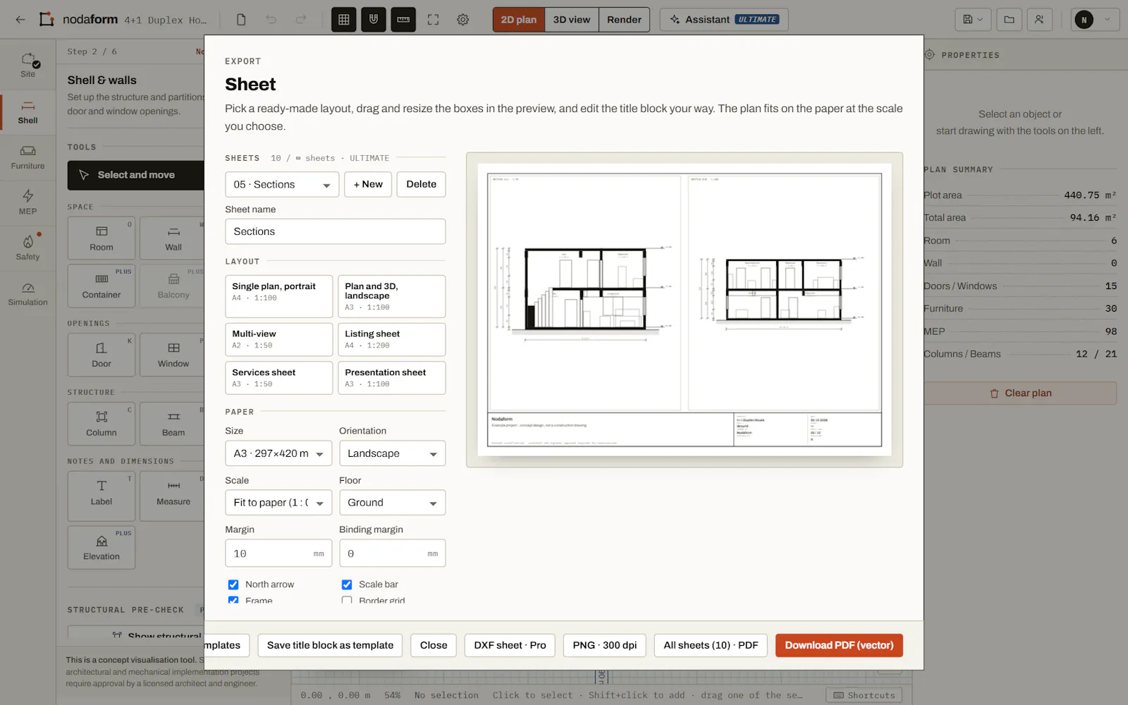Nodaform screenshot 4