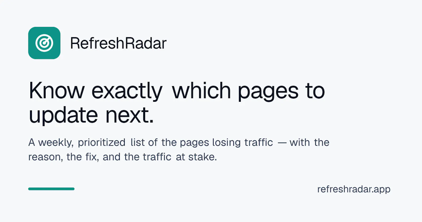 RefreshRadar screenshot 1