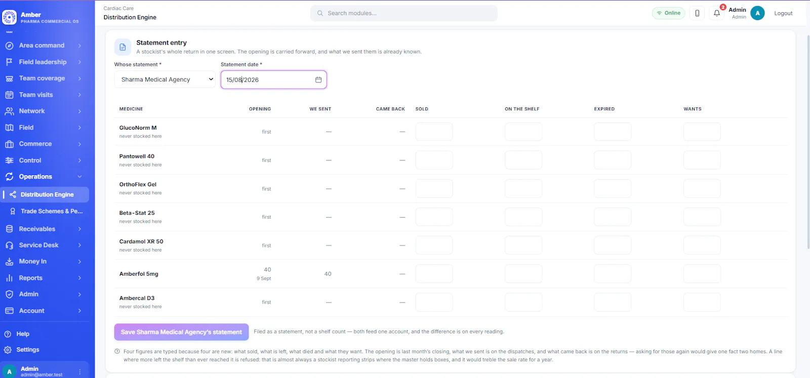 amber.org screenshot 2