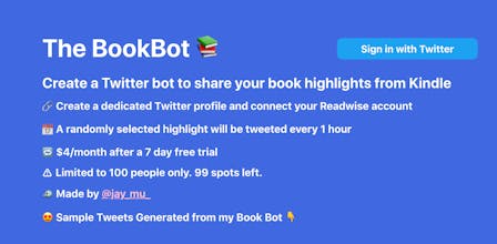 The Book Bot gallery image