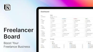 Notion Freelancer Board gallery image