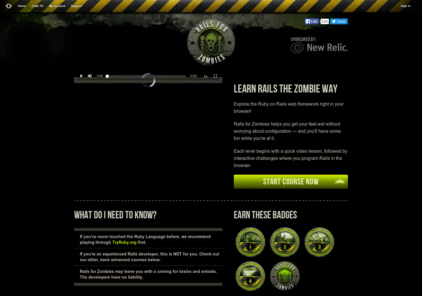 Rails For Zombies
