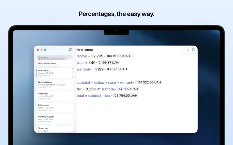 Calculo screenshot 2