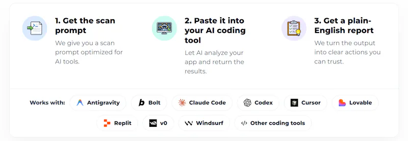 Vibe Check for AI-Built Apps screenshot 5