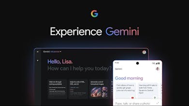 Logotipo de Gemini con un diseño elegante, que representa la identidad fresca y la plataforma innovadora del antes conocido como Google Bard.