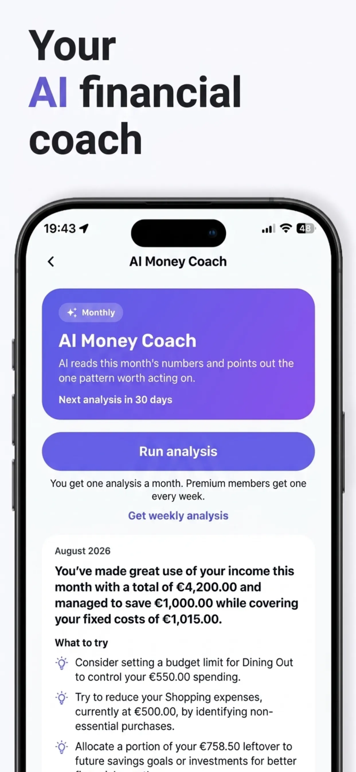 Expense Tracker: FullWallet gallery image