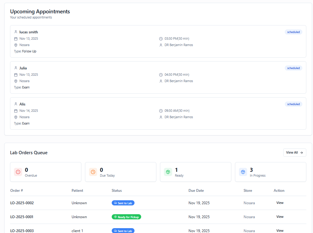 ManageMyOptic - Screenshot 4 preview