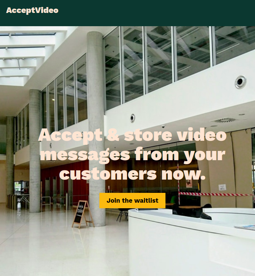 AcceptVideo gallery image