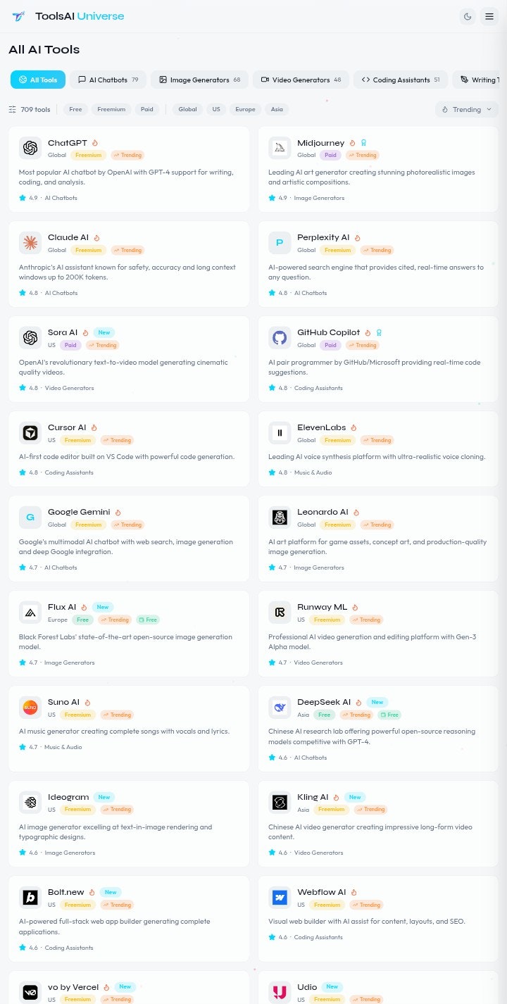 ToolsAI Universe  gallery image