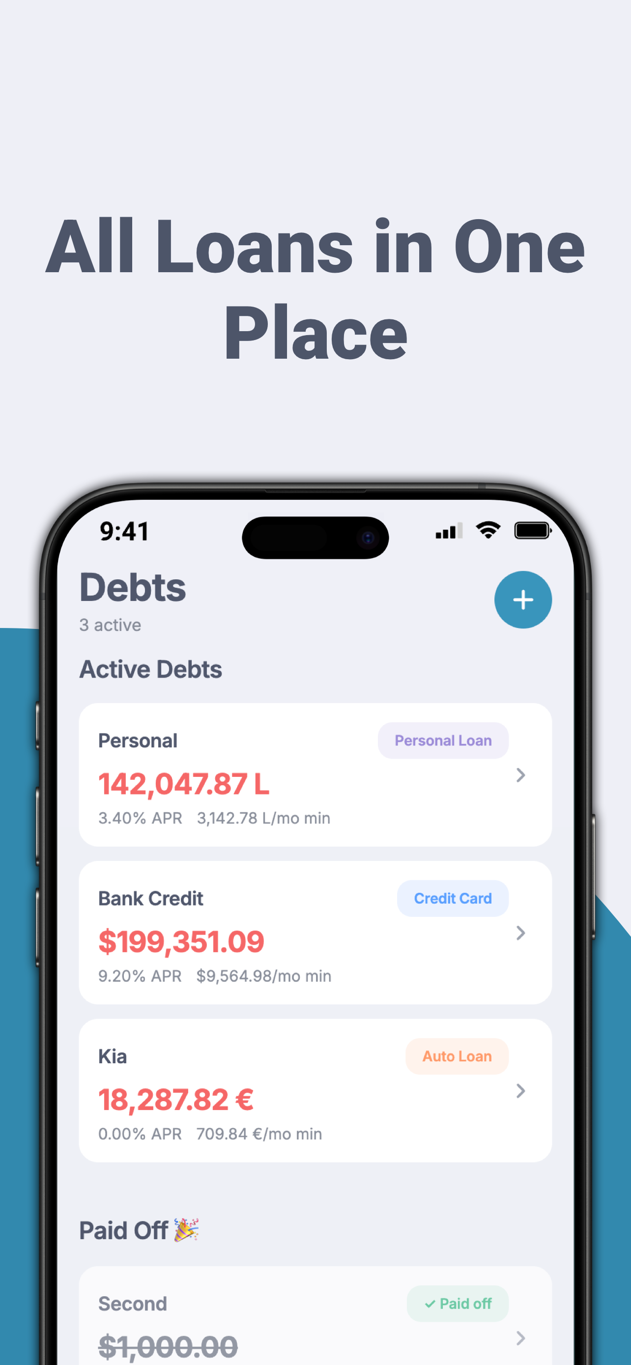 TinyDebt: Debt Payoff Planner gallery image