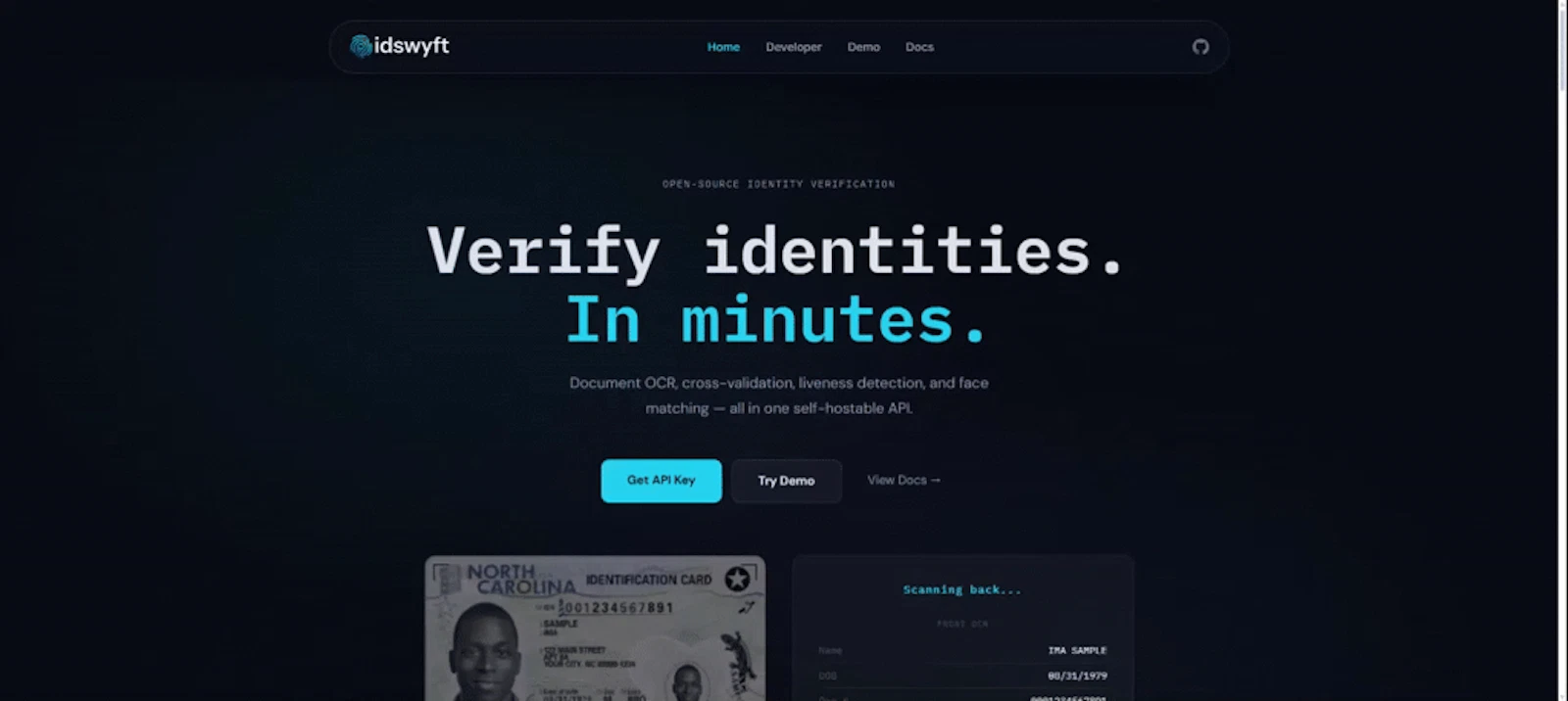 Idswyft screenshot 1 (video preview)