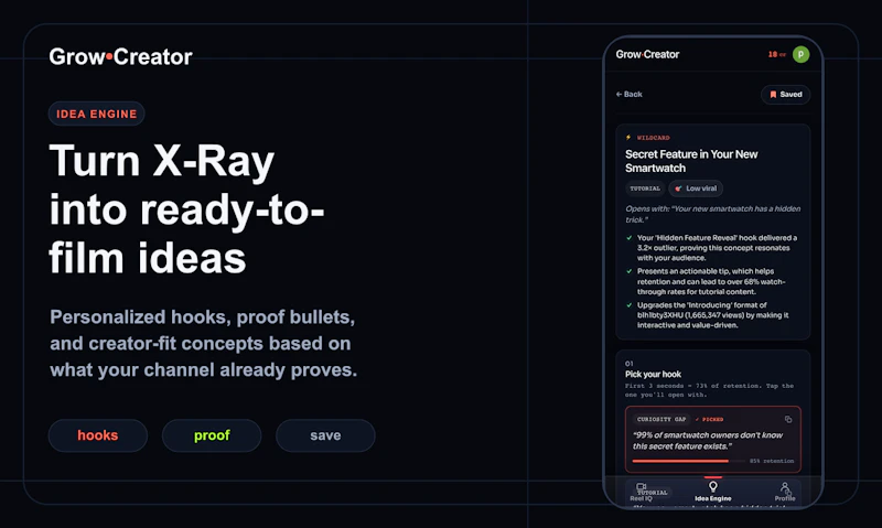 Grow Creator 2.0 screenshot 1