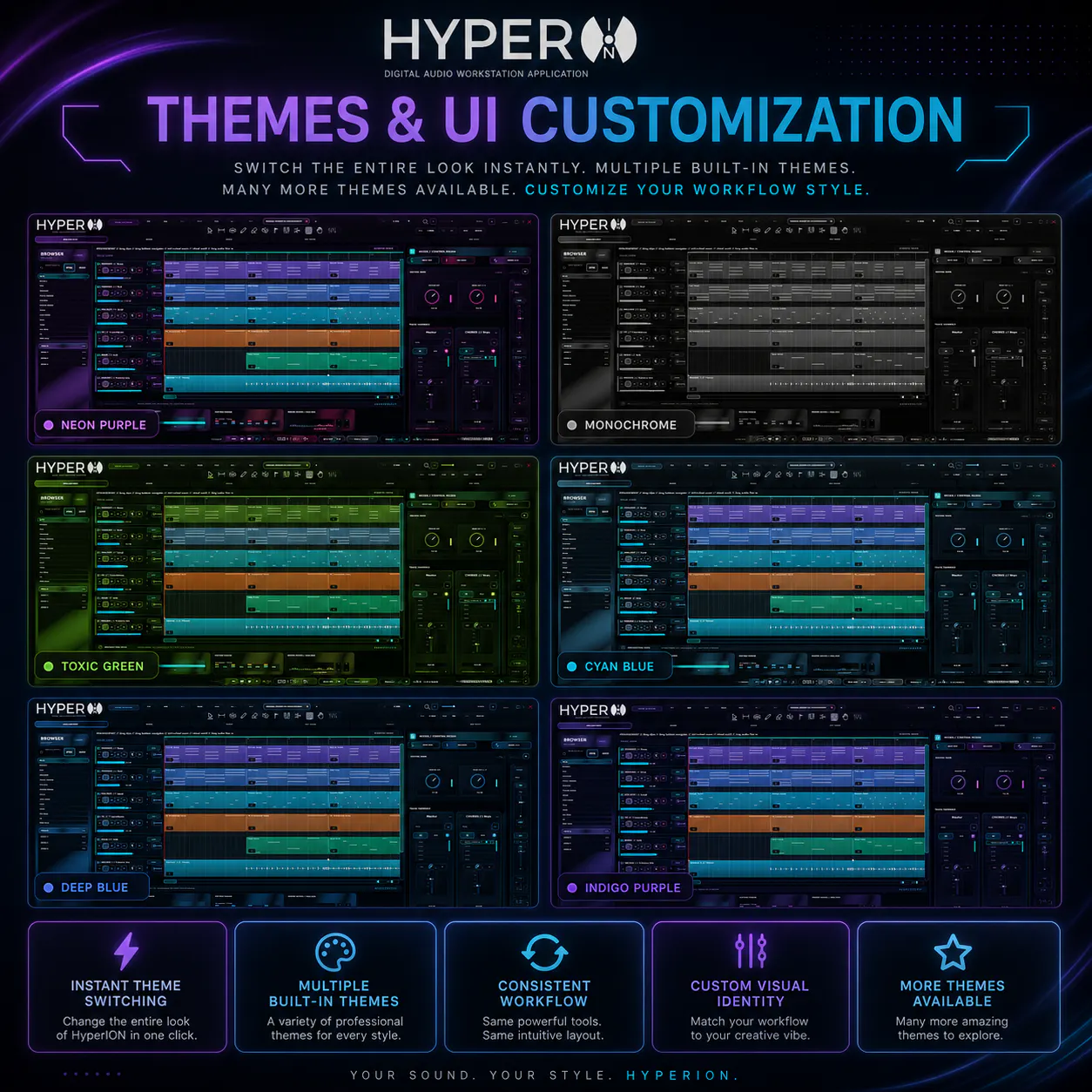HyperION DAW gallery image