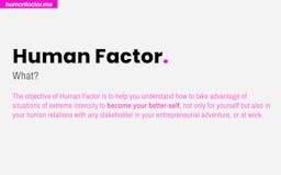 Human Factor. media 3