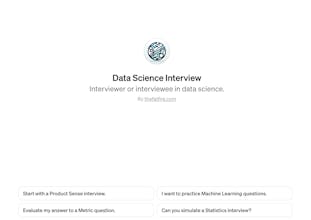 Data Science Interview GPT gallery image