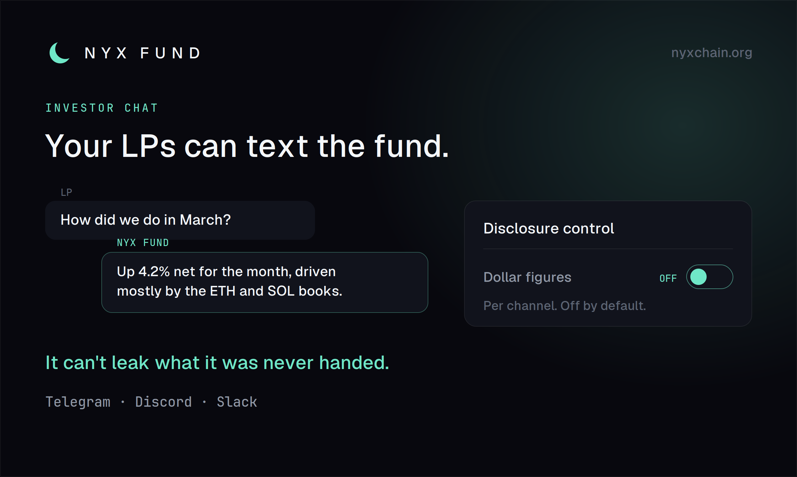 Nyx Fund gallery image