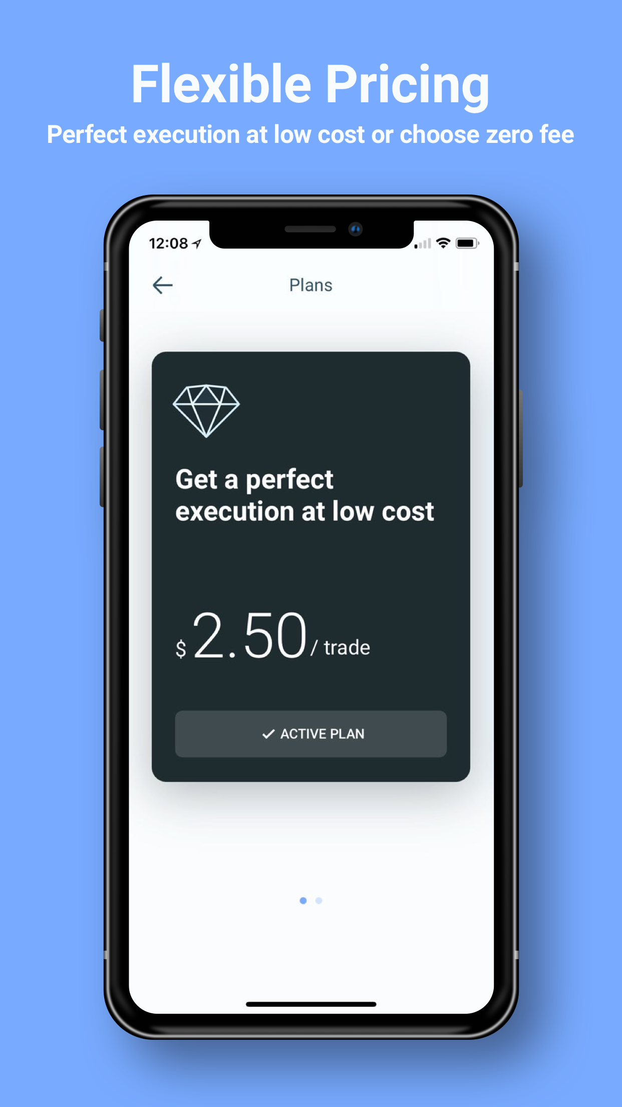 Just2Trade: $2.50 / trade vs $0.00 / trade gallery image