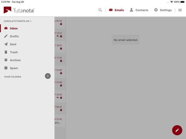 Tutanota gallery image