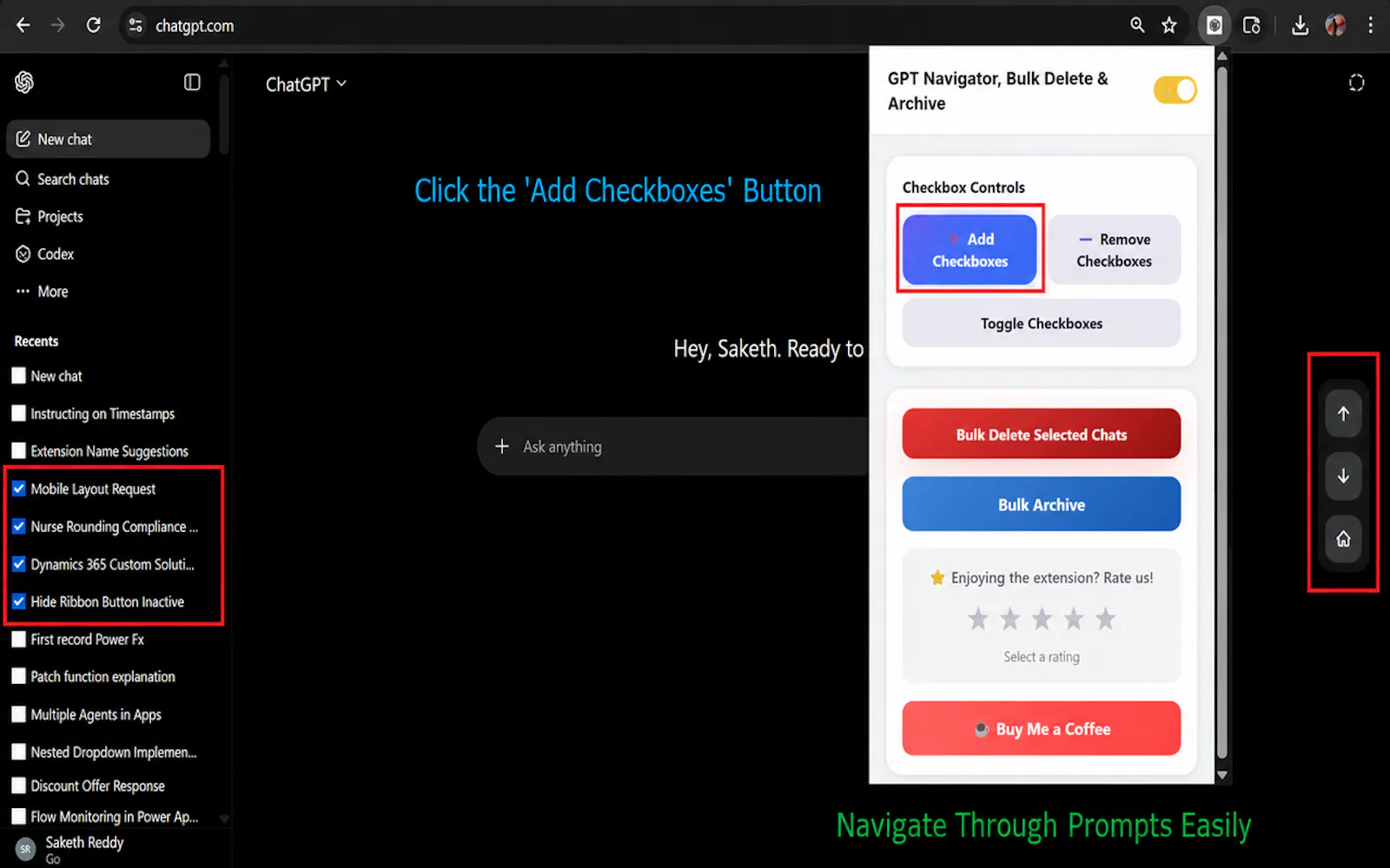 GPT Navigator screenshot 2