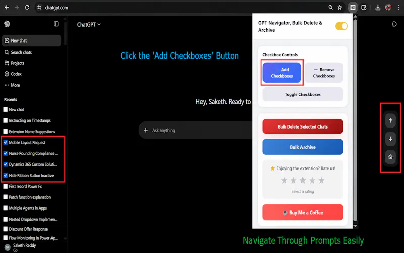 GPT Navigator screenshot 2