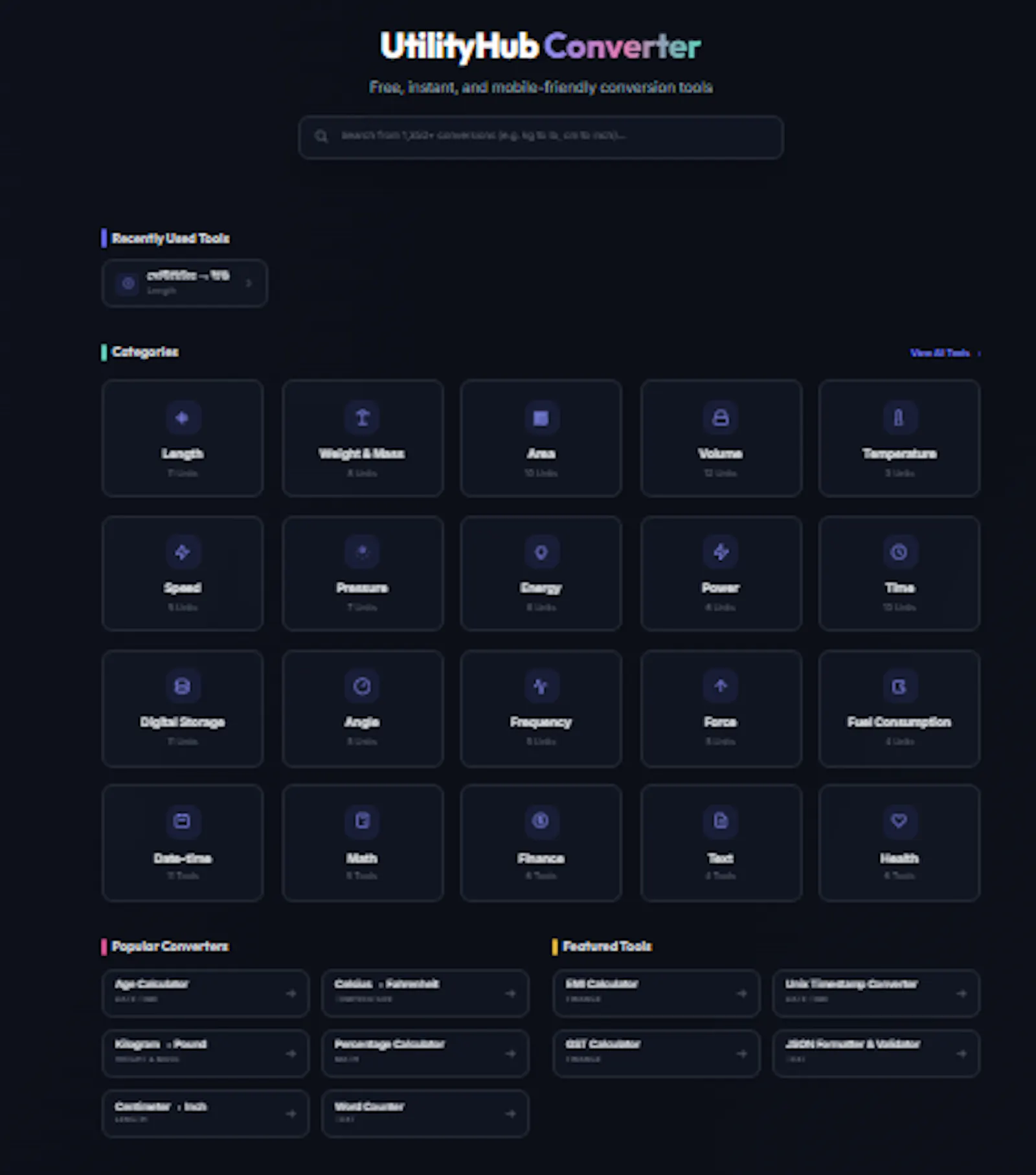 UtiliShift screenshot 1