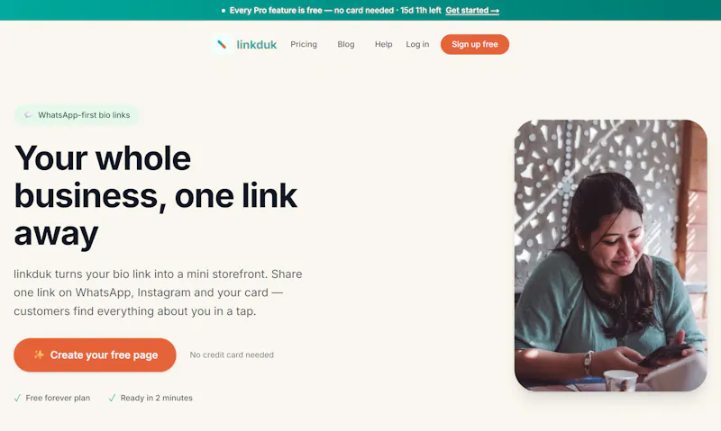 Linkduk screenshot 2