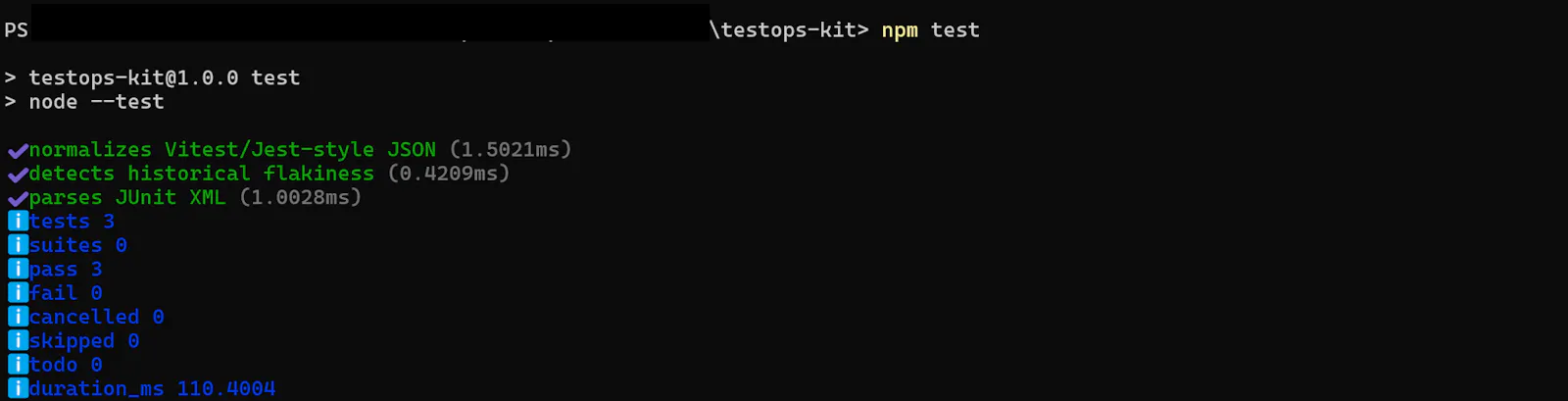 TestOps Kit screenshot 2